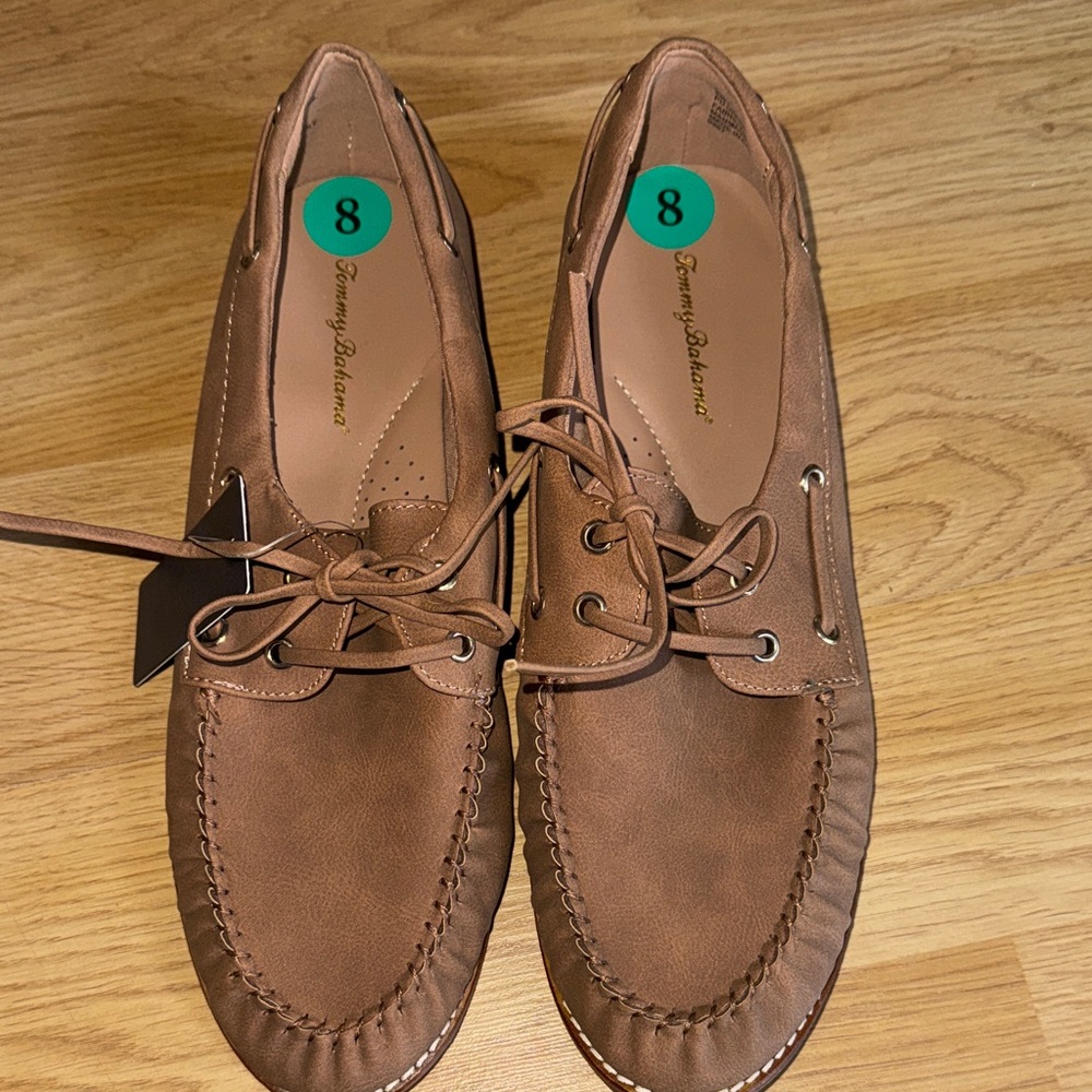 Tommy Bahama Women's Brown Moccasins
